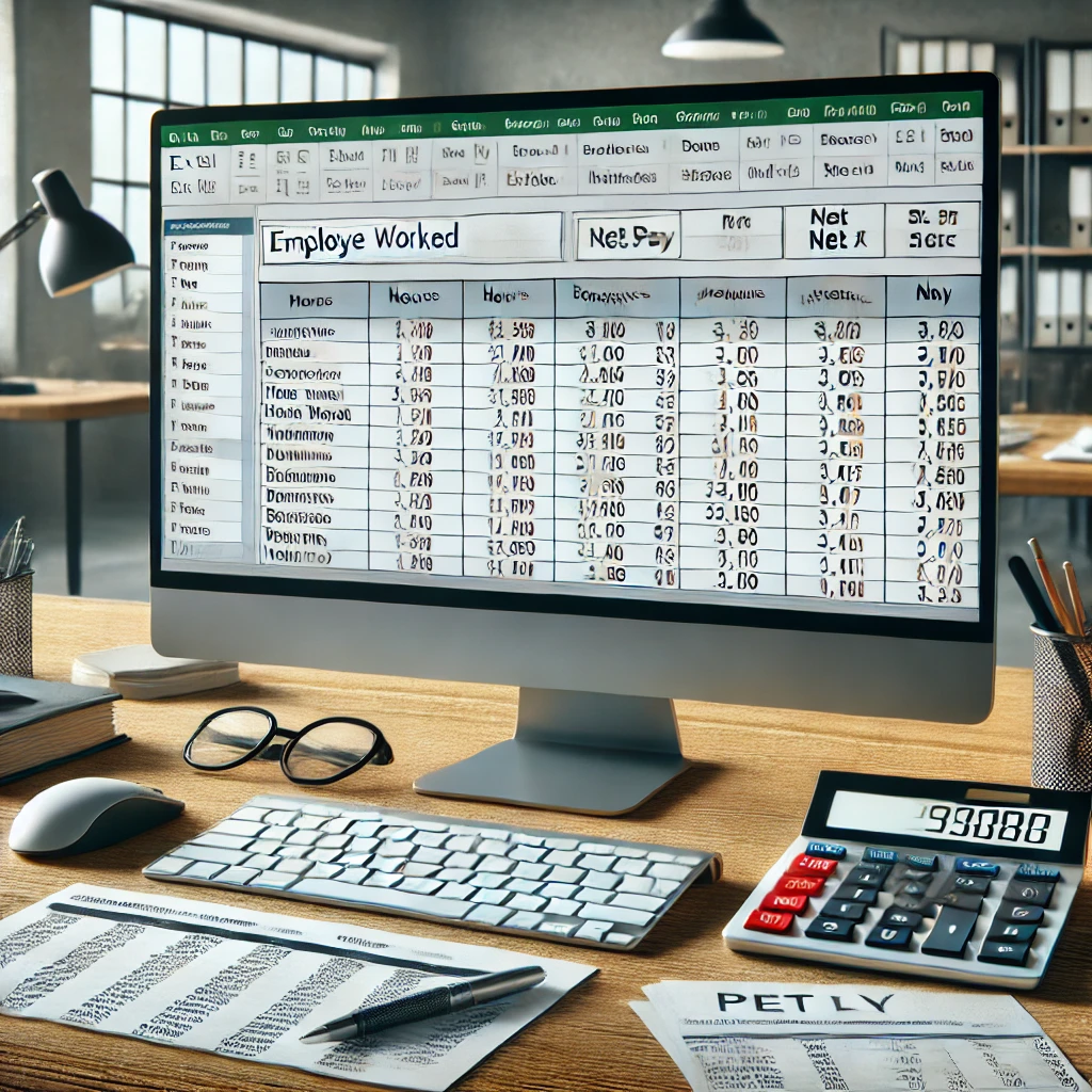 MS Excel elektron jadvalida korxona ishchilarining ish haqilarini hisoblab chiqarishni avtomatlashtirish
